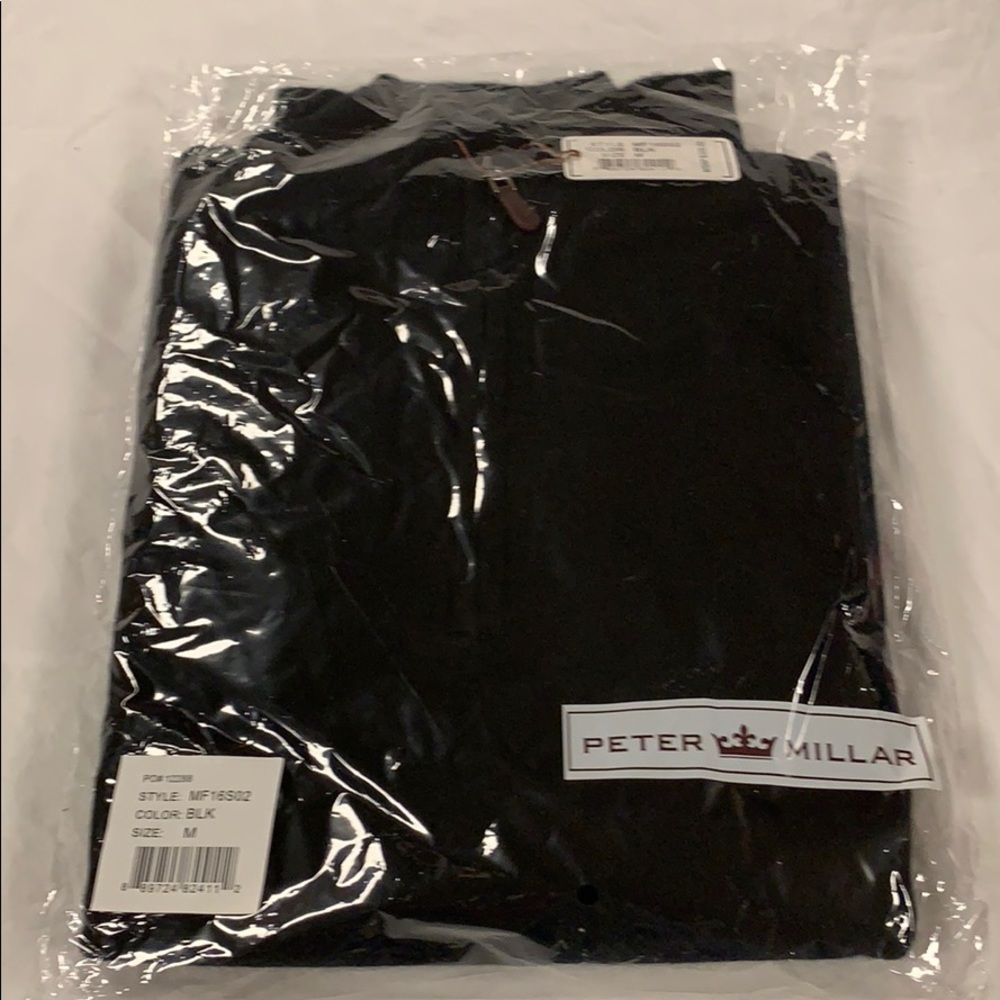 Peter Millar Mens 1/4 Zip Cashmere Sweater (70)